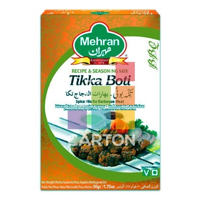 TIKKA BOTI MASALA 6X50GM MEHRAN